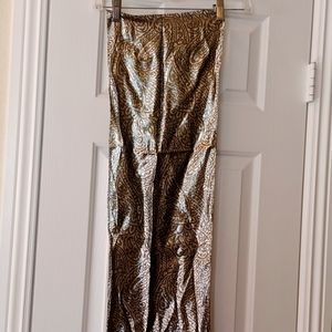 Metallic Paisley Scarf